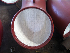 讲解：陶瓷贴片耐磨弯头的连接方式