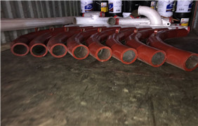  尾矿输送耐磨弯头数据参数