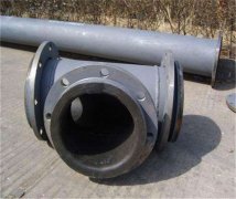 衬胶耐磨弯头的安装运输