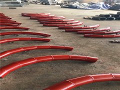 DN125 R=1000 90° 陶瓷内衬耐磨弯头