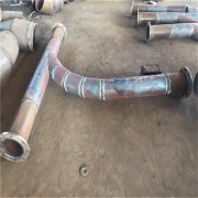 山西介休洗煤厂耐磨弯头使用